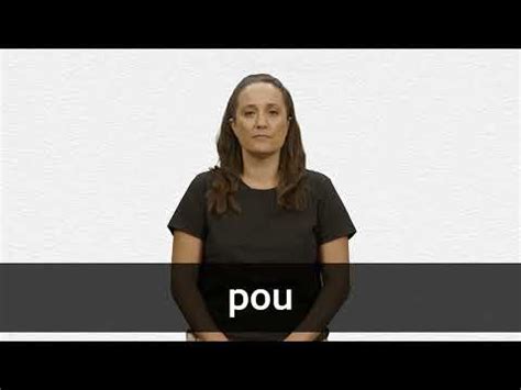 pouub|poub translation in English .